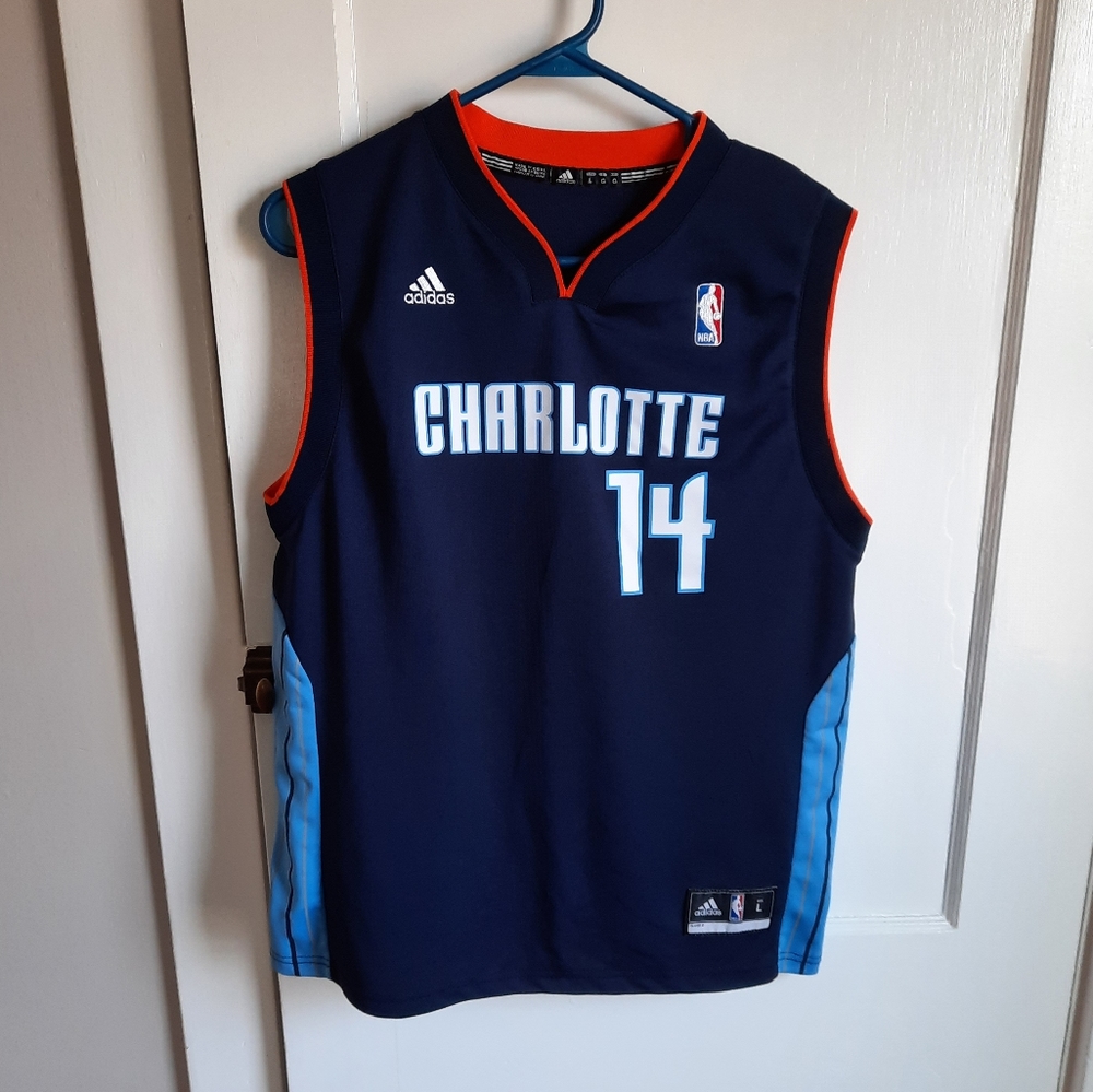 NWOT Adidas Charlotte MKG Vintage Authentic NBA Jersey